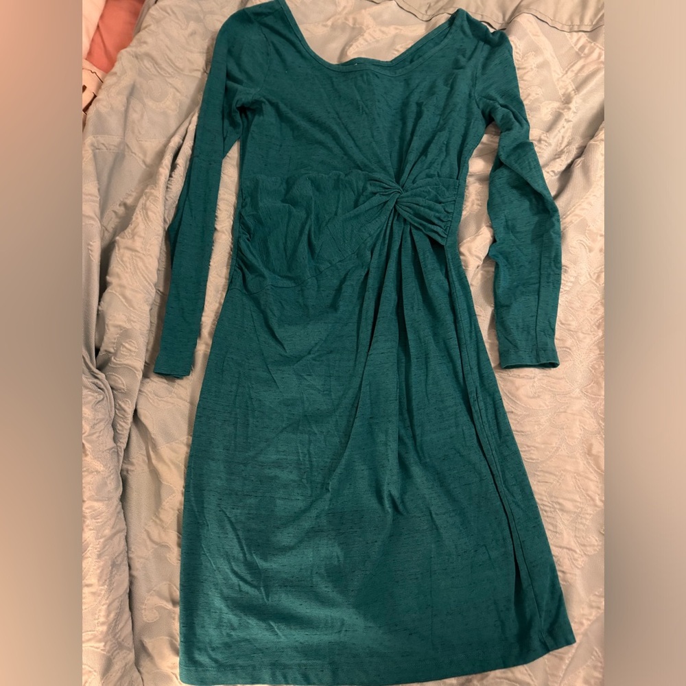 Old Navy teal Maternitt dress